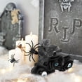 thumbnail image 5 of SeekLGT Halloween Artificial Flowers Black Faux Rose, Gothic Fake Rose Stem for Halloween Flower Bouquet, Home Vase Centerpiece, Wedding Party Gothic Decor, 5 of 8