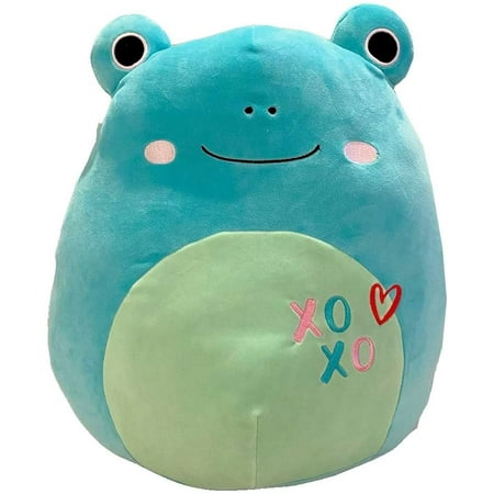 Squishmallows 16" Valentine Ludwig the Frog