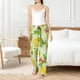 thumbnail image 4 of Fotbe Cartoon Dinosaurs Pantalones de Pijama para Mujer, Pantalones de Dormir, Pantalones Pj con Cordón y Bolsillos-3X-Large, 4 of 6