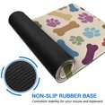 thumbnail image 6 of Long Mouse Pads for Desk,Paw Prints and Bones Desk Mats on Top Of Desks, Desk Mouse Pad Extra Large with 3mm Non-Slip Base and Stitched Edge for Gaming,Office,Work,Home 35.4"x15.7", 6 of 6