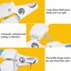 thumbnail image 5 of Tijeras de uñas para mascotas Perro gato cuchillo de uñas de acero inoxidable productos de limpieza de belleza pinzas de uñas suministros de estiércol para mascotas. Feliz Sencillez, 5 of 5