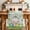 Green, variant on Easter Table Runner - 72 Inch Long Spring Colorful Easter Eggs Bunny Butterfly Green Cotton and Linen Blended Dress Scarves Farmhouse Table Runner for Kitchen Dining, Coffee Table, 13" x 72"