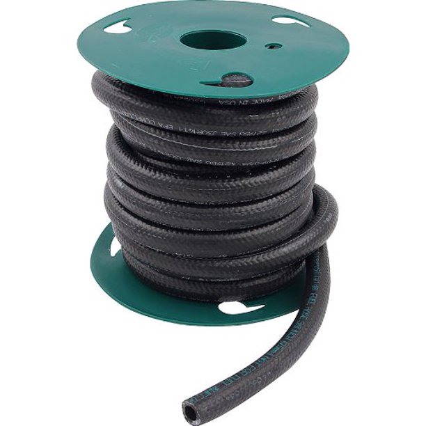 Allstar Fuel Hose 5/16 in ID 25 ft Rubber Black Each ALL40354