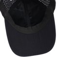 thumbnail image 5 of Women's Perforated Sports Baseball Cap Stylish Anti-UV Sun Protection Hat - Medium, Black, 5 of 7