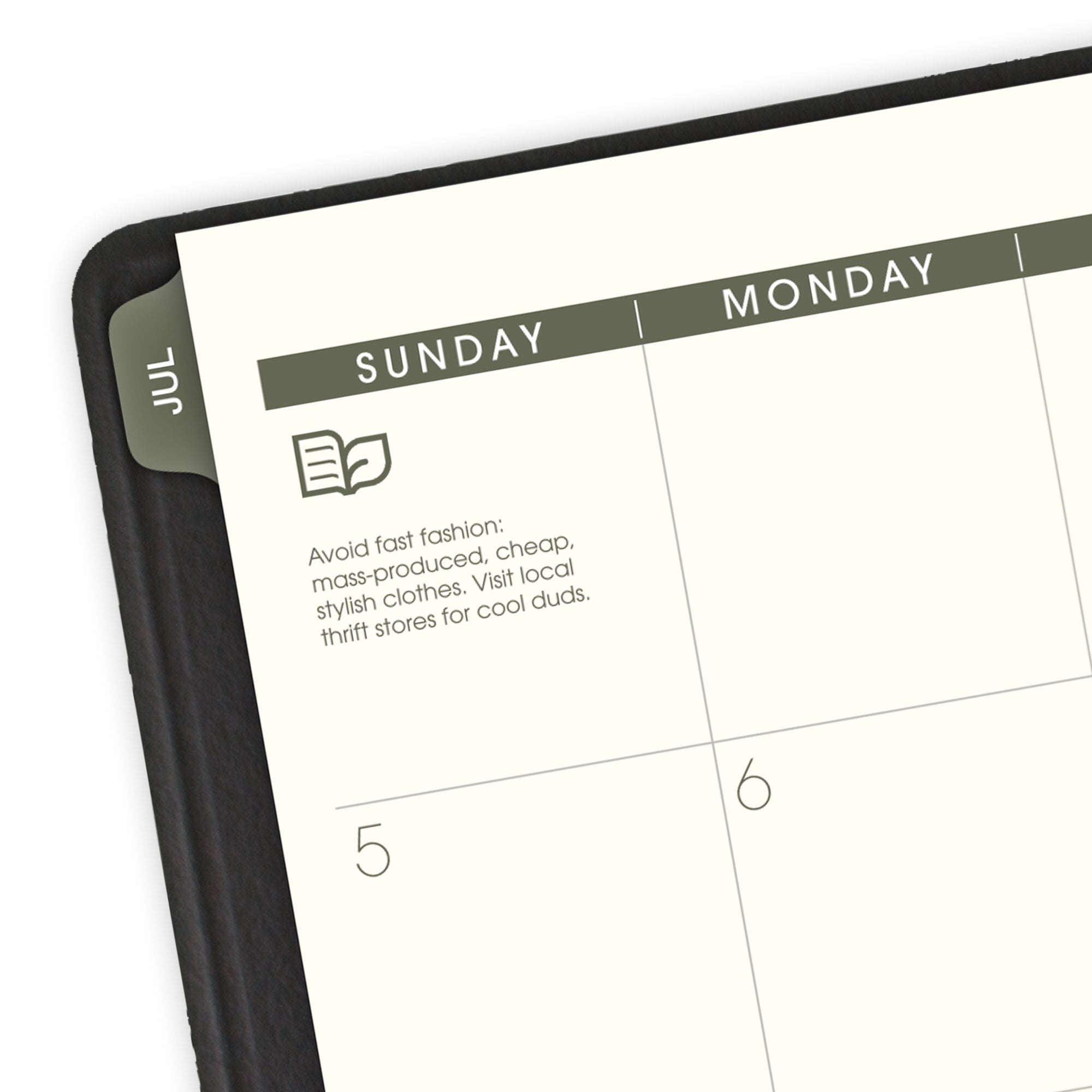 AT-A-GLANCE Recycled Academic 2026-2027 Weekly Monthly Appointment Book Planner