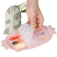thumbnail image 6 of Haakaa Silicone Nibble Tray - Pea Green Merchandise, 6 of 6