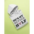 thumbnail image 3 of He Makes Me A Better Person Hoodie Women -GoatDeals Designs, Female Medium, 3 of 4