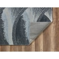 thumbnail image 4 of 5â€™ x 8â€™ Gray Blue Abstract Waves Modern Area Rug, 4 of 10