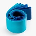 thumbnail image 3 of Resistance Loop Exercice Bands with Instruction Guide and Carry Bag, Pilates Flexbands, Set of 5, Blue, 3 of 7