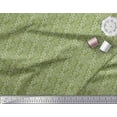 thumbnail image 2 of Soimoi Modal Satin Fabric Leaves & Floral Block Print Sewing Fabric Yard 42 Inch Wide, 2 of 3