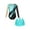 Turquoise, variant on DPOIS Kids Girls Gymnastic Leotard with Skirt Sets Purple 12