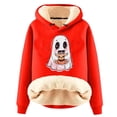 thumbnail image 1 of Sudadera con capucha de manga larga para mujer, informal, con capucha, para exteriores y chaquetas, a la moda, con estampado de blusa, sudadera de manga larga, abrigo con capucha para mujer, 1 of 2