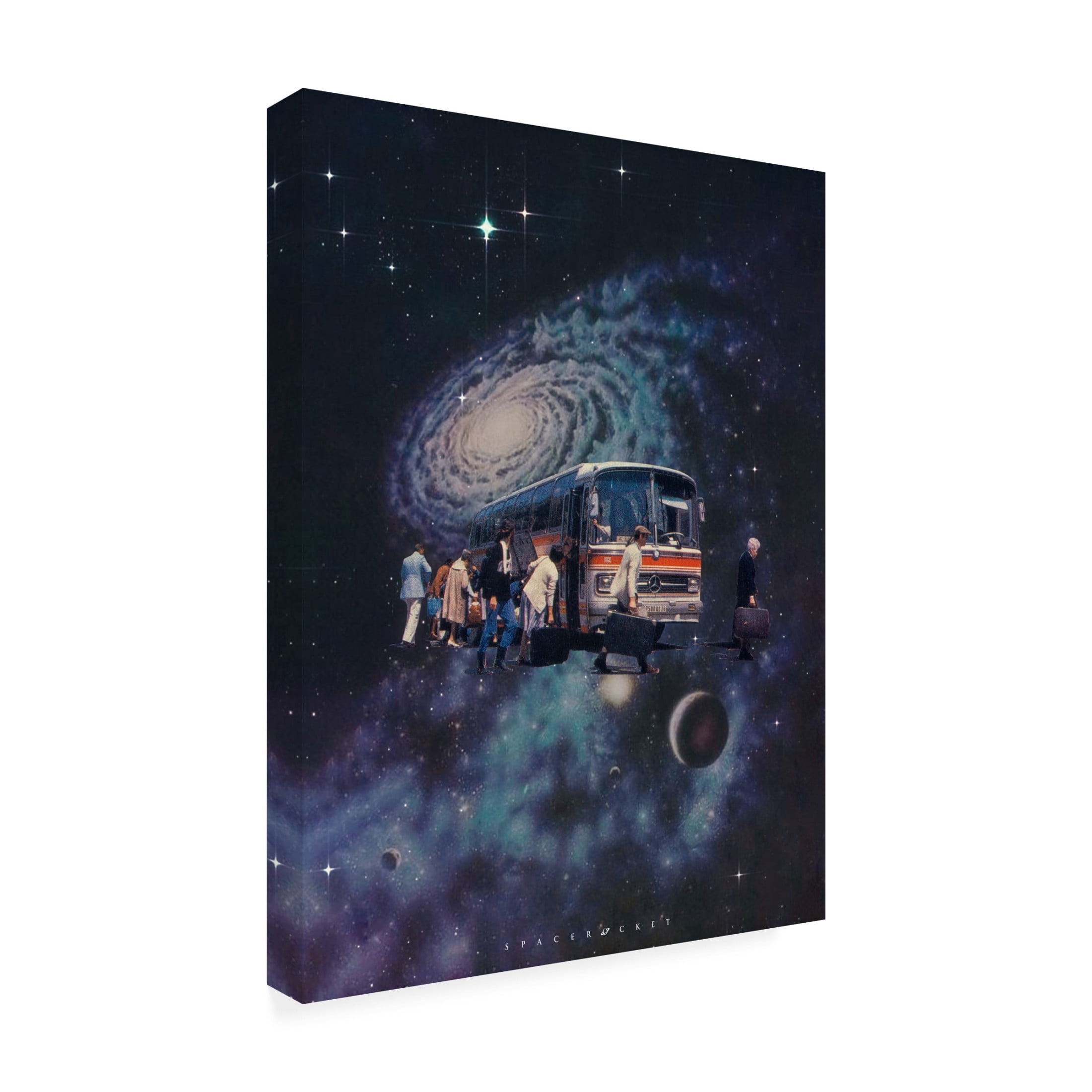 Trademark Fine Art spacerocket art  645 Canvas Wall Art