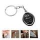 thumbnail image 2 of 6pcs moda mini marco de fotos llaveros de metal llaveros llavero regalo para pareja y familia (elipse), 2 of 5