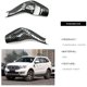 thumbnail image 5 of Cubierta decorativa de la palanca del limpiaparabrisas del automóvil Embellecedor adhesivo para interruptor de señal de giro Ranger Everest 2015+, negro, 5 of 5