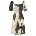 thumbnail image 6 of Black & White Cow Hide Sleeveless Dress clothing women summer 2024 sensual sexy dress for women, 6 of 7