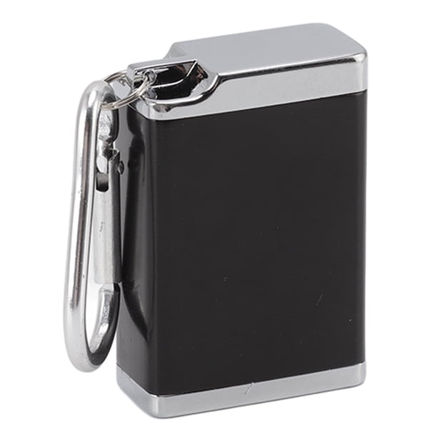 Cenicero portátil con tapa, cenicero portátil mini cenicero de zinc mini cenicero elegante y moderno Jadeshay A
