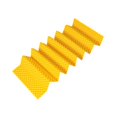 thumbnail image 2 of Colchoneta plegable perfecl tipo gofre para dormir ultraligera para acampar compacta versátil amarillo, 2 of 8