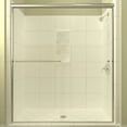 thumbnail image 6 of Arizona Shower Door ES16670BNCLL 70.38 x 66 in. ESE Euro Enclosure Shower Door with Showerhead Left - Brushed Nickel, 6 of 6