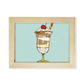 thumbnail image 1 of Cherry Chocolate Cann Ice Desktop Photo Frame Picture Art Decoration Painting 6x8 inch, 1 of 3
