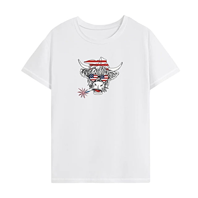Camiseta para mujer Verano Casual Ropa deportiva Camisa con cuello redondo para viajes Viajes Trabajo L