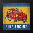 thumbnail image 2 of Marrott, Stephanie 15x15 Black Modern Framed Museum Art Print Titled - Fire Truck, 2 of 5