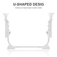 Senikei Ushaped Folding Table Legs for Bed Desk, Adjustable Height, Selflocking