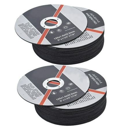 

findmall Cutting Wheels 5 x0.040 x7/8 Cut off Wheels Stainless Steel Cutting Disc 50 Pcs