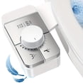 thumbnail image 2 of Ultra-Slim Non-Electric Cold Water Bidet Toilet Seat Attachment, Self-Cleaning Retractable Nozzles, Easy Installation, Hygienic, 2 of 15