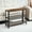 Rustic Brown and Black, variant on 40" Industrial Console Table, 3 Tier Entryway Table With Storage Shelf, Narrow Sofa Table For Living Room, Hallway, Entrance Hall, Corridor, Bedroom