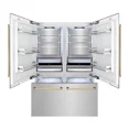 thumbnail image 3 of ZLINE KITCHEN AND BATH RBIVZSN60G french door built in refrigerator, 3 of 5