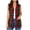 W, variant on Vmvidoty Womens Plaid Sleeveless Cardigan Lightweight Open Front Casual Loose Fit Vest with Pockets 2026 Black S