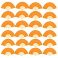 thumbnail image 1 of 24 Abanicos Plegables de Bambú de Mano Abanicos Plegables de Papel de Mano para Bodas y Decoración del Hogar, 1 of 5