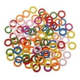 thumbnail image 2 of Rongfmy 100 × Unfinished Natural Colorful Wooden s Wood Teething s For Craft,, 2 of 9