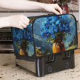 thumbnail image 7 of Fotbe Mountain Blue Flowers Vase for Two Slice Toaster Cover, Fingerprint Protector, Super Soft Appliance Cover And Dust Cover,Bread Dust Cover & Fingerprint Protection, 7 of 7