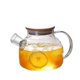 thumbnail image 1 of Jarra de vidrio de borosilicato transparente de 1,8 l, tetera grande transparente, tetera for bebidas frías/calientes y leche, 1 of 5