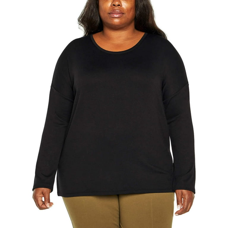 Banana Republic Women's Soft Knit Long Sleeve High-Low Hem Sweater