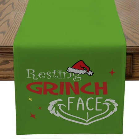 

Toyfunny Christmas Table Runners Christmas Decorations Merry Christmas Table Runners Christmas Black Table Runner Xmas Winter Holiday Kitchen Dining Home Table Decorations White