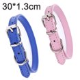thumbnail image 2 of Collar de cuero para gatos de 2 piezas, el collar para mascotas es adecuado para perros y gatos, 2 of 5