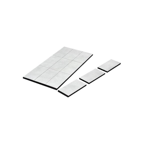 Master Magnetics 07010 Flexible Magnetic Tape with Adhesive Magnets, 2" x 3"