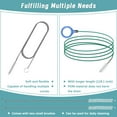 thumbnail image 6 of Plutput 4Pcs Auto Sunroof Drain Cleaning Tools, 118/59 Inch Flexible Drain Brush Long Pipe Cleaners, Tube Cleaning Brush Slim Drain Dredging Tool for Car, Refrigerator, Sewer and Other Drain Holes, 6 of 7