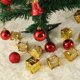 thumbnail image 2 of Juego de colgantes navideños con forma de tambor, textura transparente de plástico, adornos festivos bonitos, decoración del hogar, 1 Juego, 2 of 5
