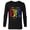 Black, variant on Marvel Avengers Christmas Family Trip Merry & Bright Dad - Long Sleeve T-Shirt for Men - Customized-Athletic Heather