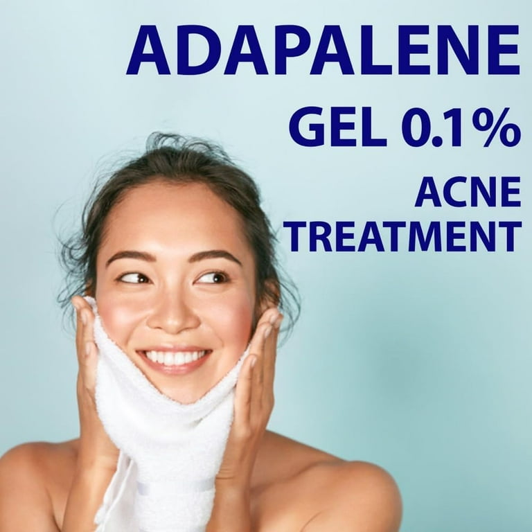 Taro Adapalene Gel 0.1% USP for Sensitive Skin, Acne Treatment