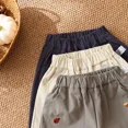 thumbnail image 4 of Pantalones informales para niños y niñas de 1 a 5 años, primavera 2025, nuevos pantalones de algodón para bebés, pantalones bordados de dibujos animados para niños, pantalones para exteriores, 4 of 6