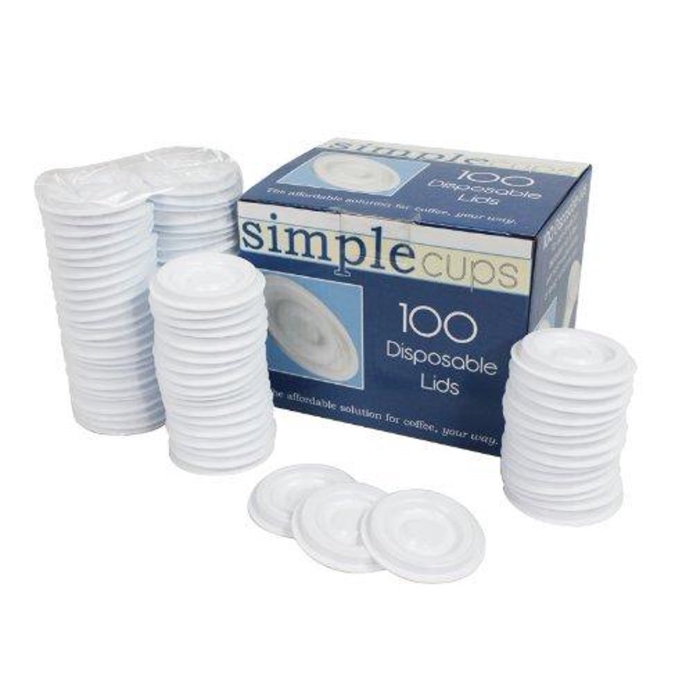 Disposable Kcup Lids 100 Disposable Replacement Lids Simple Cups