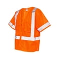 thumbnail image 2 of Kishigo Class 3 Economy Vest 1264-1265 Orange 3XL, 2 of 5