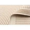 thumbnail image 3 of ECARPET Indoor/Outdoor for Balcony, Patio and Garden Oxford Ivory Rug, 3 of 9