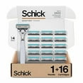 thumbnail image 2 of Schick Quattro Titanium for Men With 1 Razor and 16 Razor Blades Refills, 2 of 4