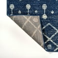 thumbnail image 5 of JONATHAN Y MOROCCAN HYPE 8 x 10 Area Rug, Aksil Moroccan Beni Souk - Navy/Cream, MOH208G-8, 5 of 6